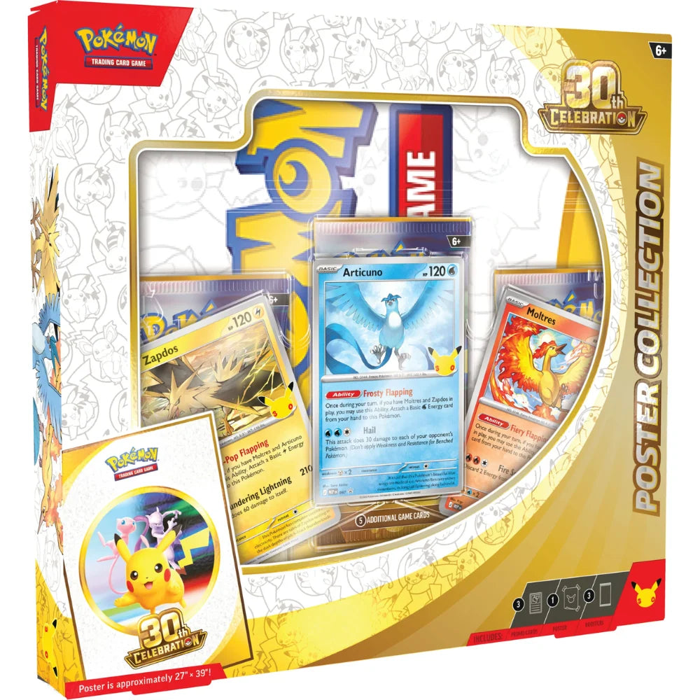 Pokemon TCG - 30th Celebration - Poster Collection