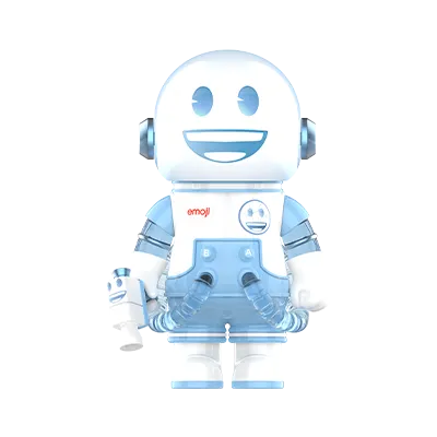 MEGA SPACE MOLLY 100% × emoji™ Series