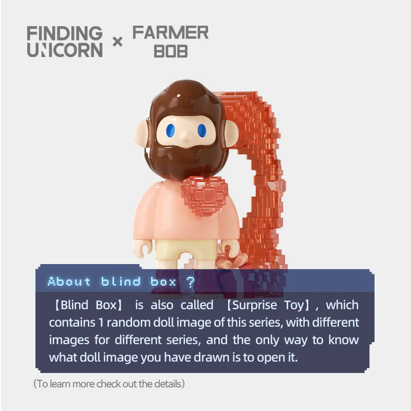 Farmer Bob Pixel Universe Series Blind Box