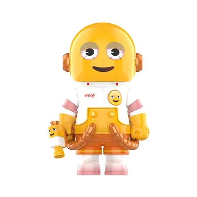 MEGA SPACE MOLLY 100% × emoji™ Series