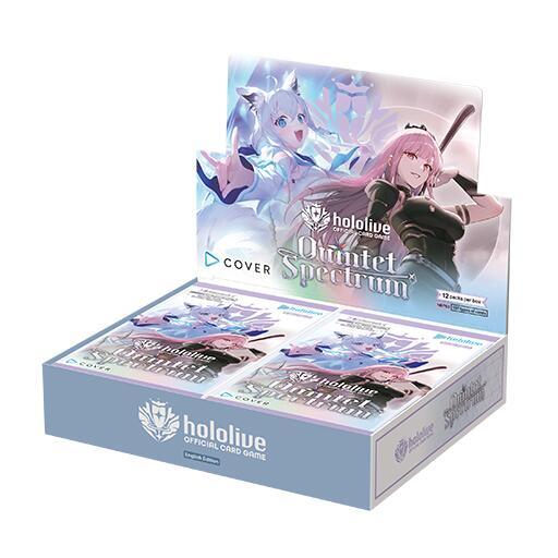 (English) Hololive TCG - hBP02 - Quintet Spectrum - Booster Box