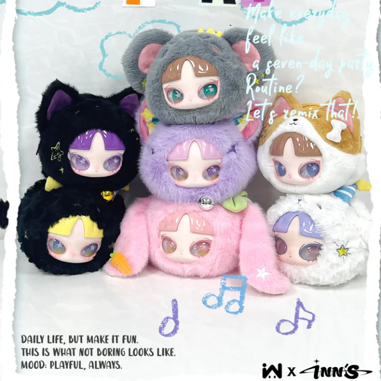 INN’S Let’s Party Series Plush Blind Box