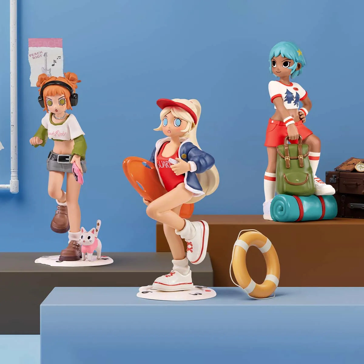 Peach Riot: Rush Hour Series Figures