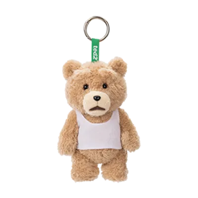 Ted2 Teddy Bear Action Plush Pendant