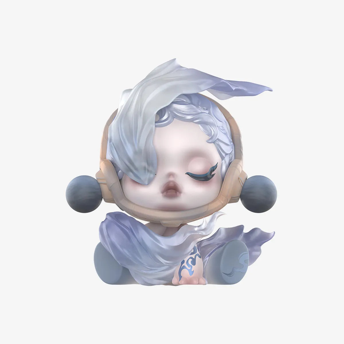 SKULLPANDA Ink Plum Blossom Series Figures