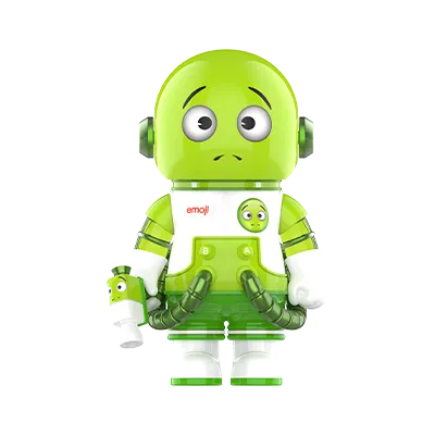 MEGA SPACE MOLLY 100% × emoji™ Series