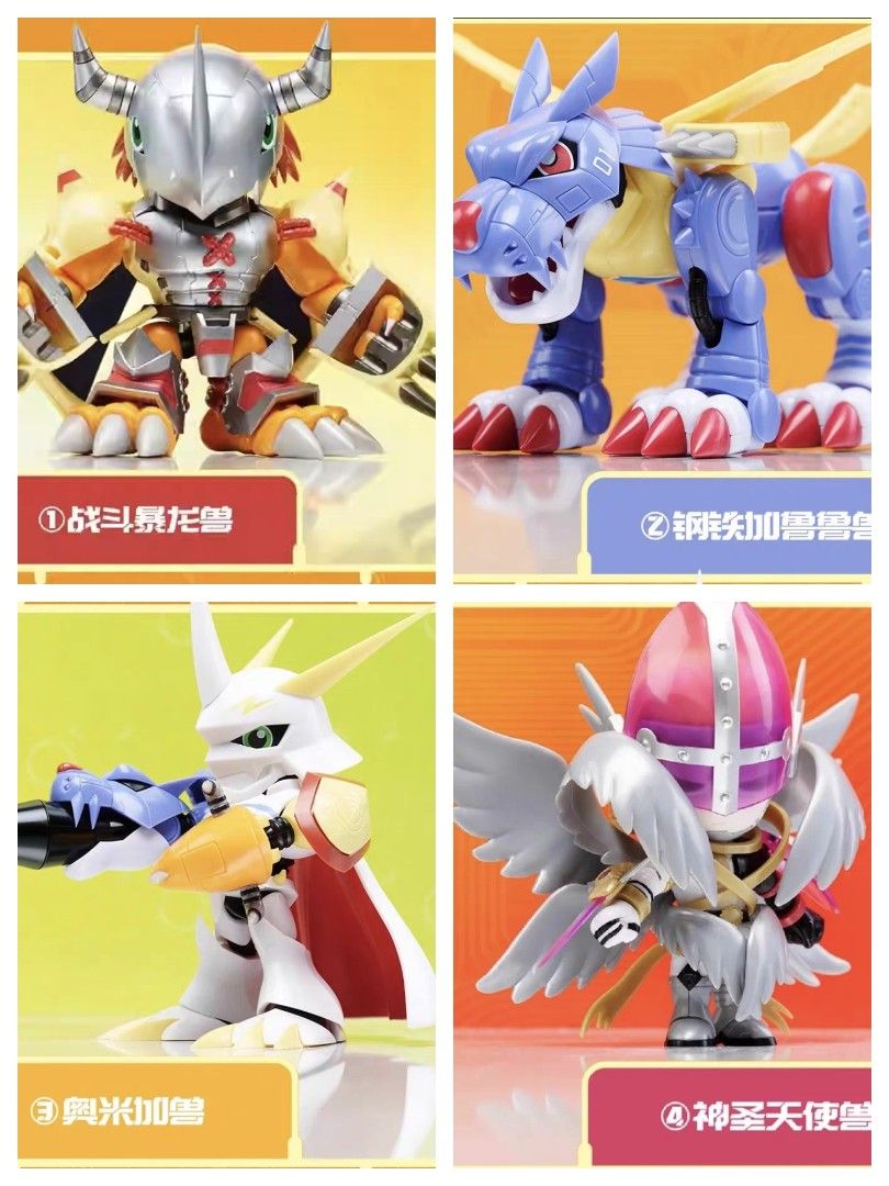 Digimon Adventure PlaBako Model Kit Vol. 1 Blind Box