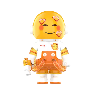 MEGA SPACE MOLLY 100% × emoji™ Series