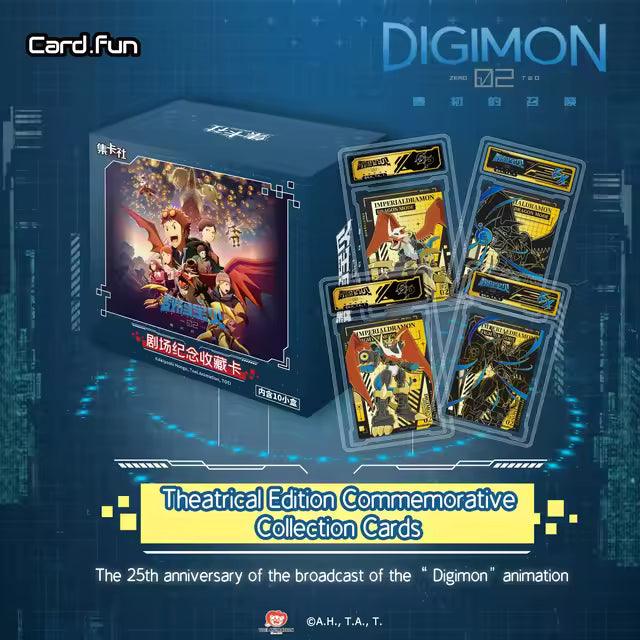 Digimon Adventure 02: The Beginning of The End - Theatrical Edition Commemorative Cards