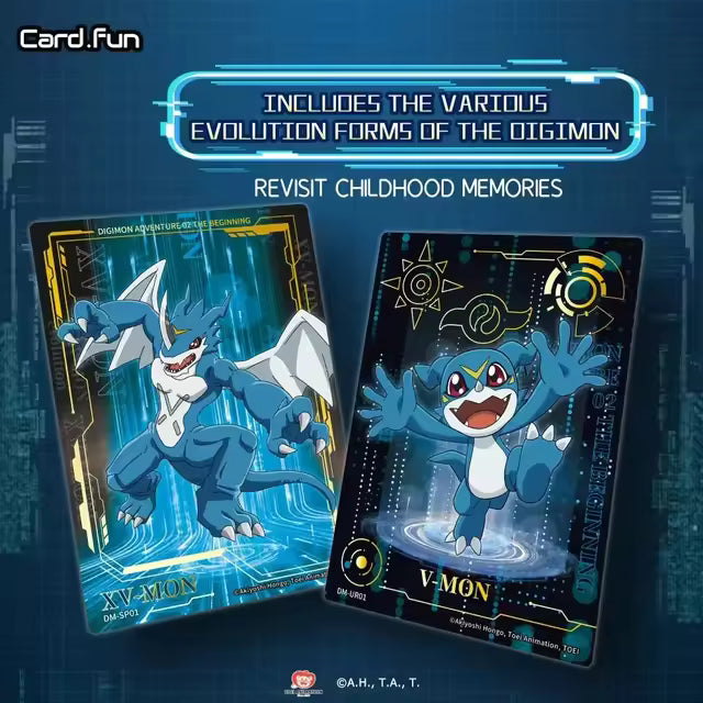 Digimon Adventure 02: The Beginning of The End - Theatrical Edition Commemorative Cards