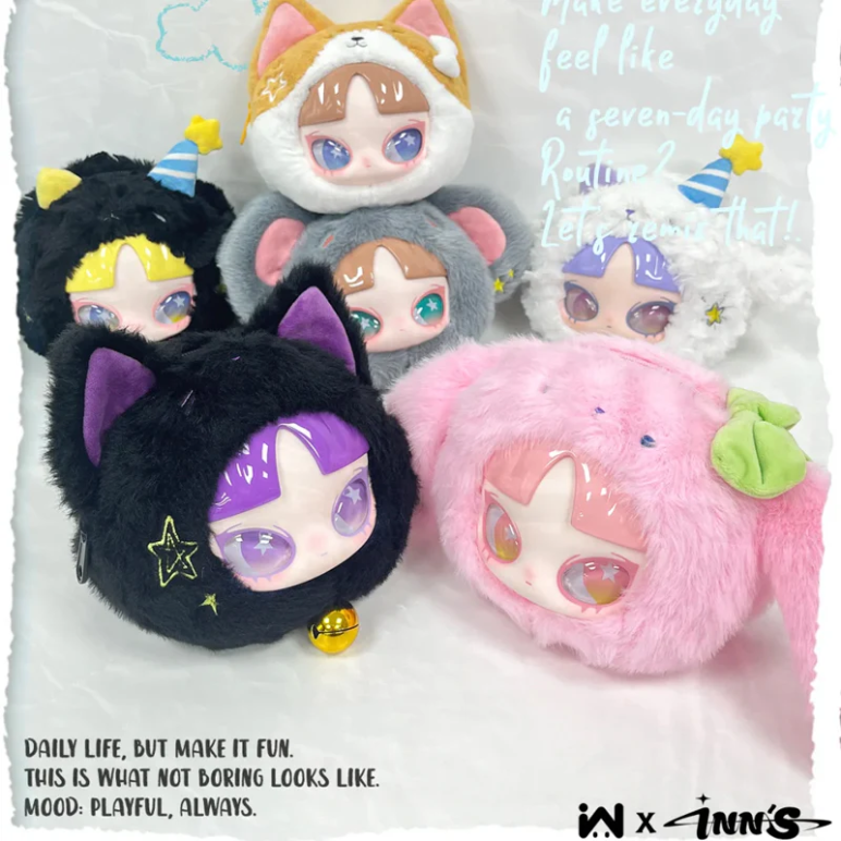INN’S Let’s Party Series Plush Blind Box