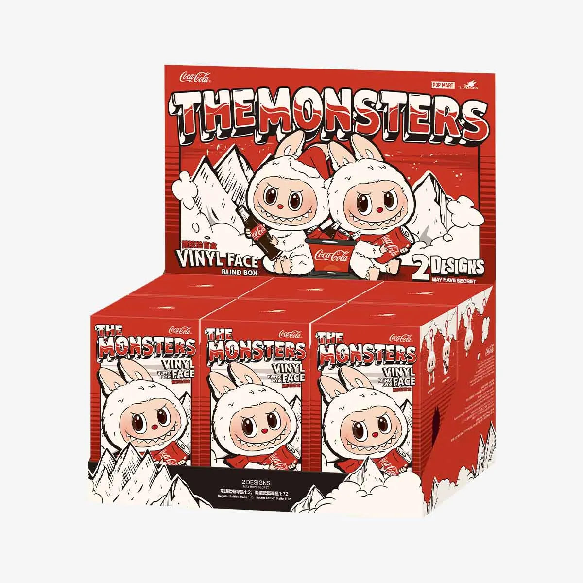 THE MONSTERS - COCA-COLA Series Vinyl Plush Pendant Blind Box