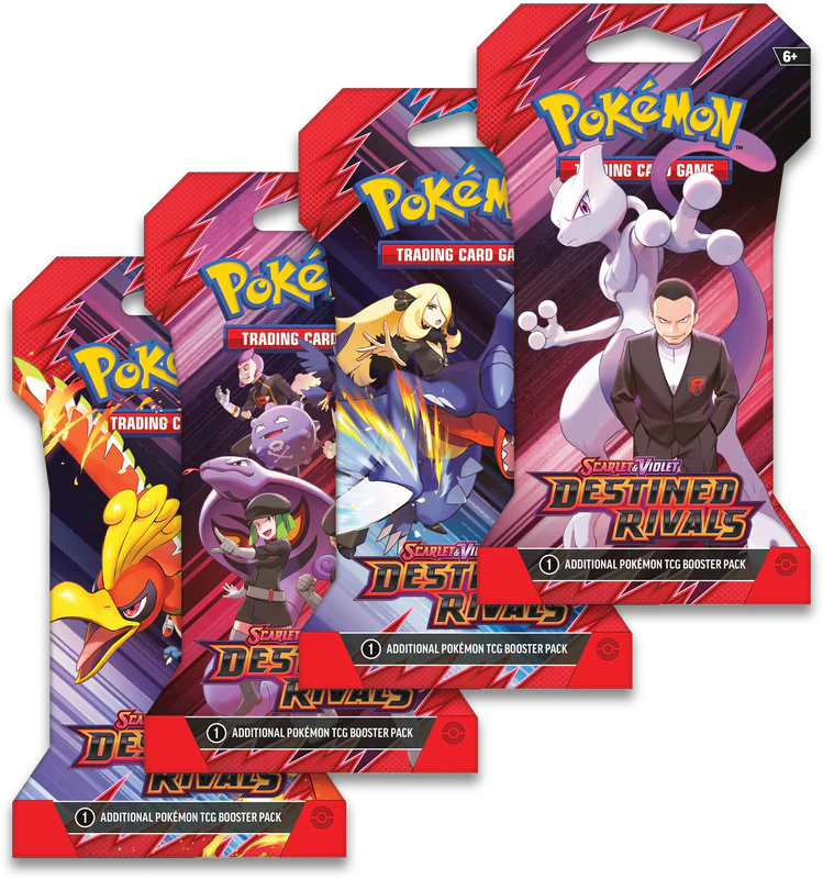 Pokemon TCG - Scarlet & Violet - Destined Rivals - Sleeved Booster Pack