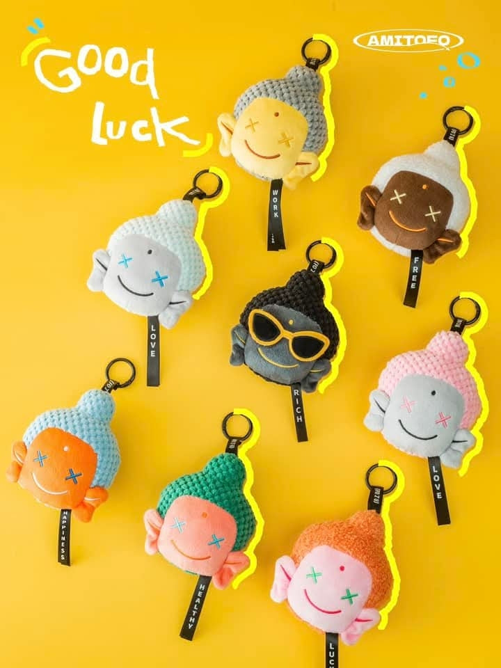 AMITOFO Good Luck Buddhist Series Plush Pendant Blind Box