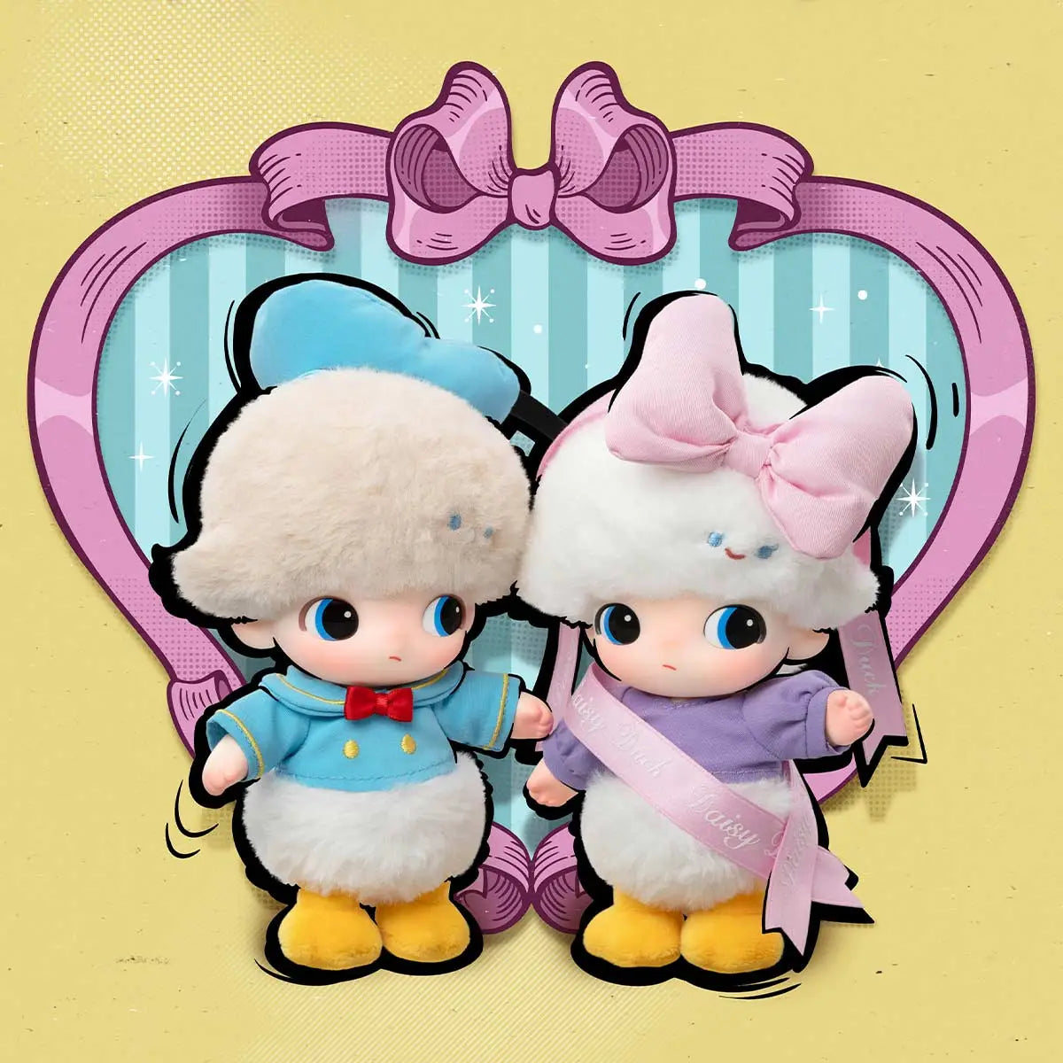 DIMOO WORLD x Disney Series - Vinyl Plush Keychain Blind Box