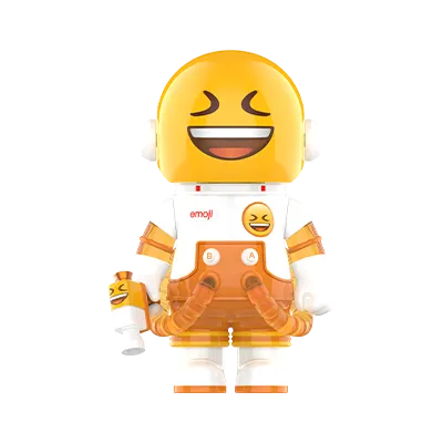 MEGA SPACE MOLLY 100% × emoji™ Series