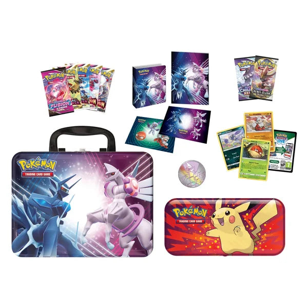 Pokemon TCG - (Fall 2022) Pokemon Collector’s Chest & Pencil Case Bundle