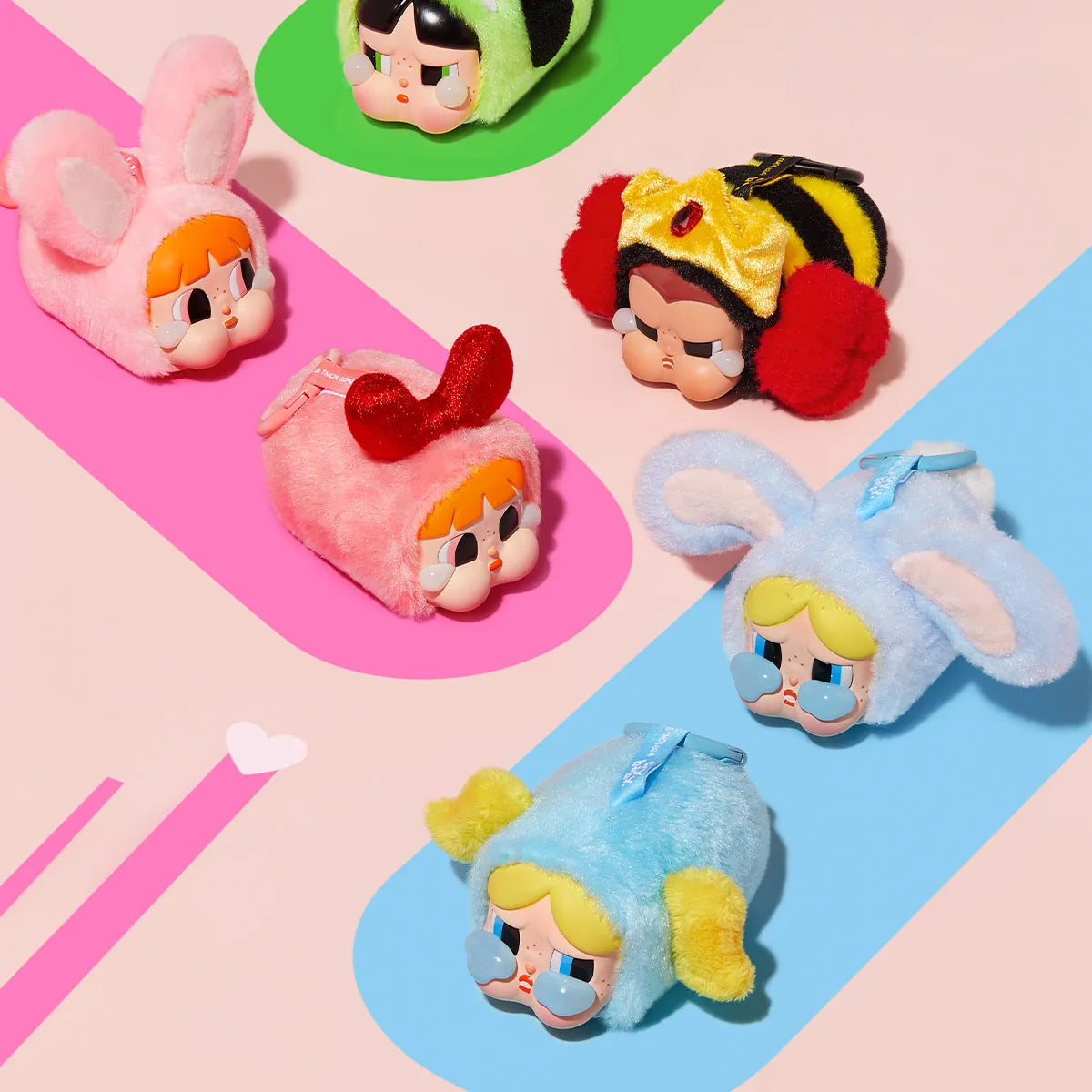 CRYBABY x Powerpuff Girls Series - Vinyl Face Plush Blind Box