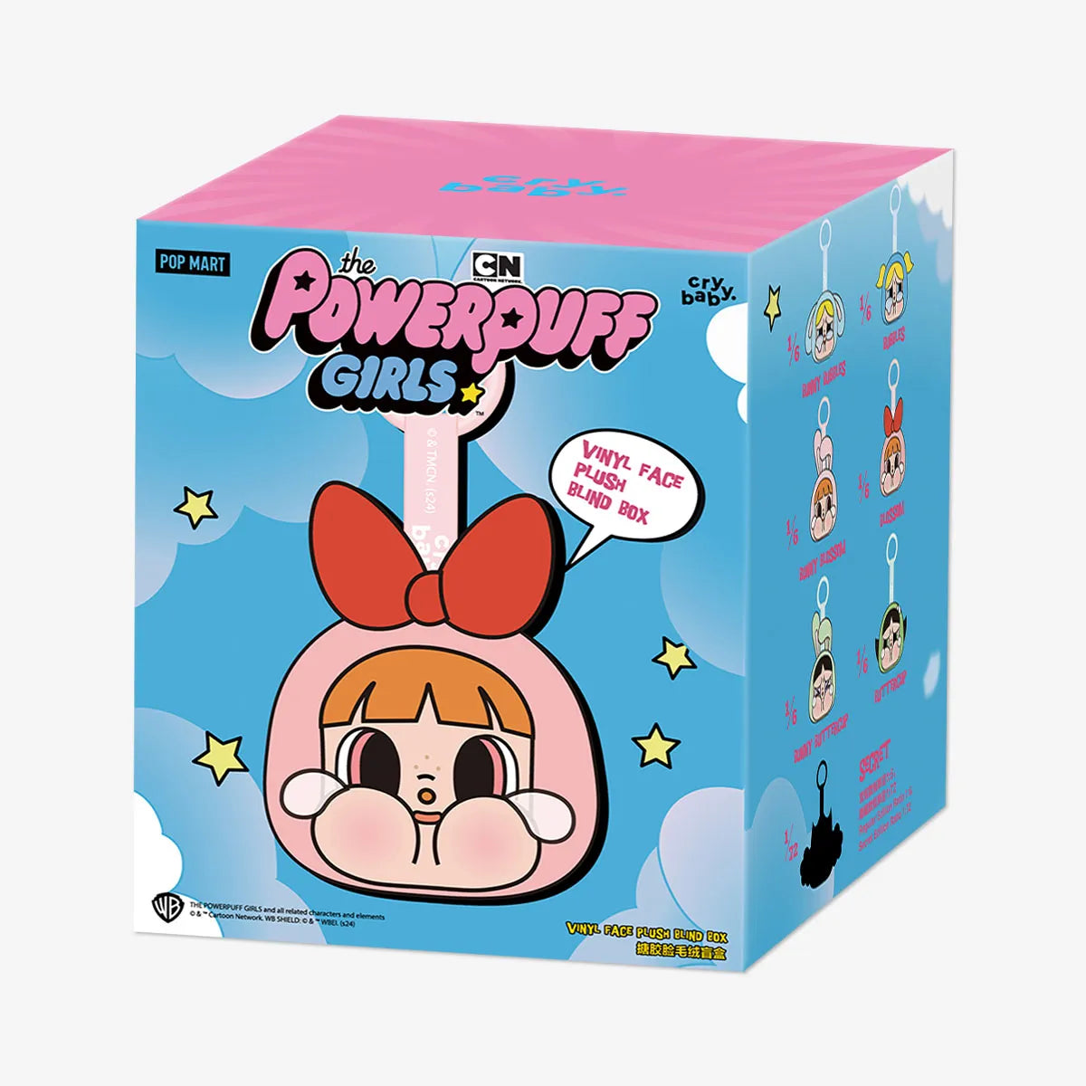 CRYBABY x Powerpuff Girls Series - Vinyl Face Plush Blind Box
