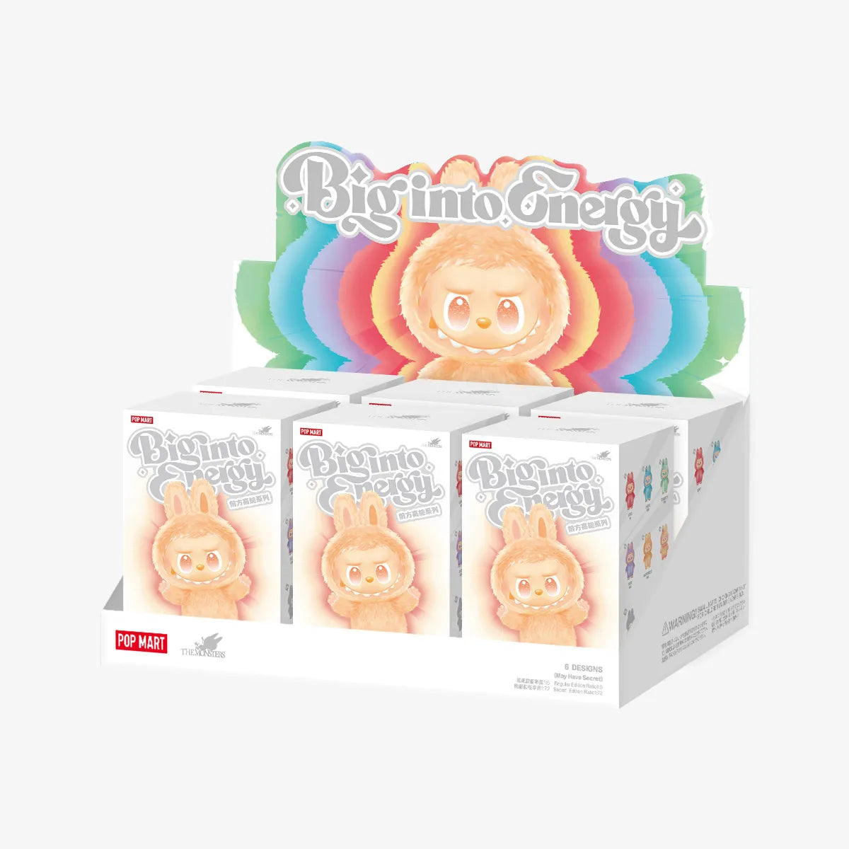 THE MONSTERS - Big into Energy Series Vinyl Plush Pendant Blind Box