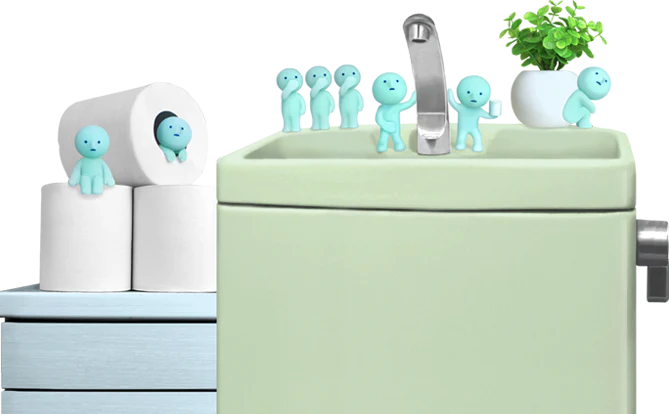 Smiski Toilet Series Blind Box