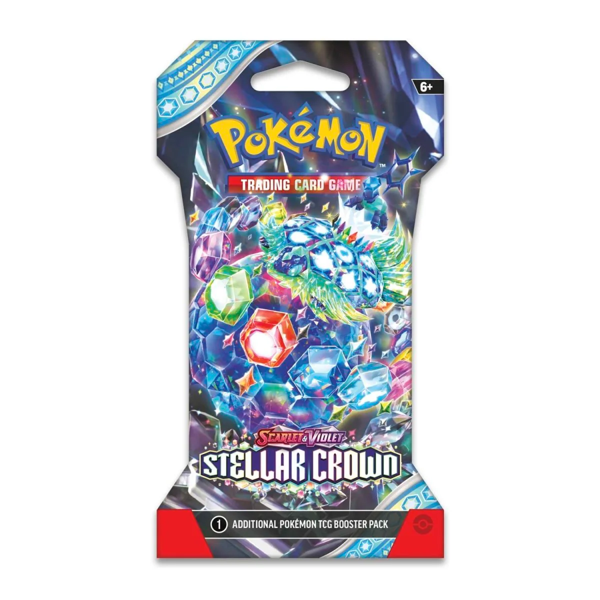 Pokemon TCG - Scarlet & Violet - Stellar Crown - Sleeved Booster Pack