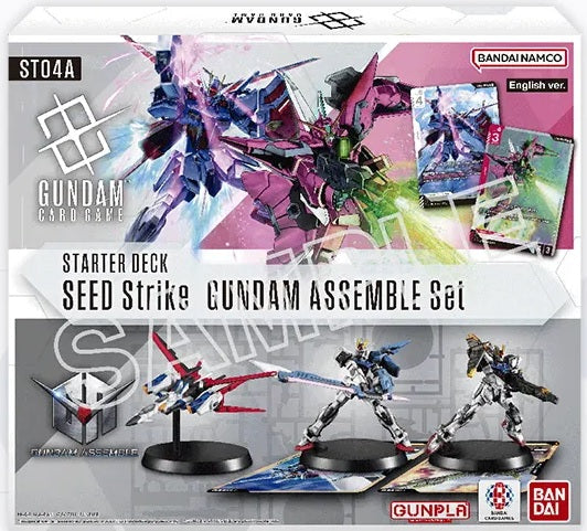 Gundam Card Game ST-04A: SEED Strike Starter Deck Assemble Set