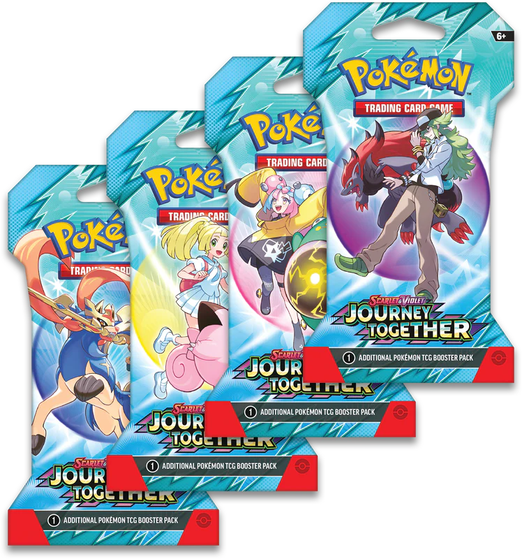 Pokemon TCG - Scarlet & Violet - Journey Together - Sleeved Booster Pack