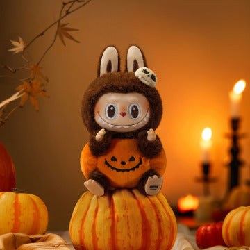 LABUBU - Happy Halloween Party Series - Sitting Pumpkin Vinyl Plush