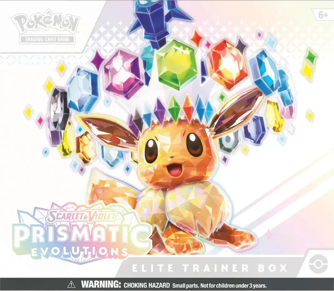 Pokemon TCG - Scarlet & Violet - Prismatic Evolutions - Elite Trainer Box