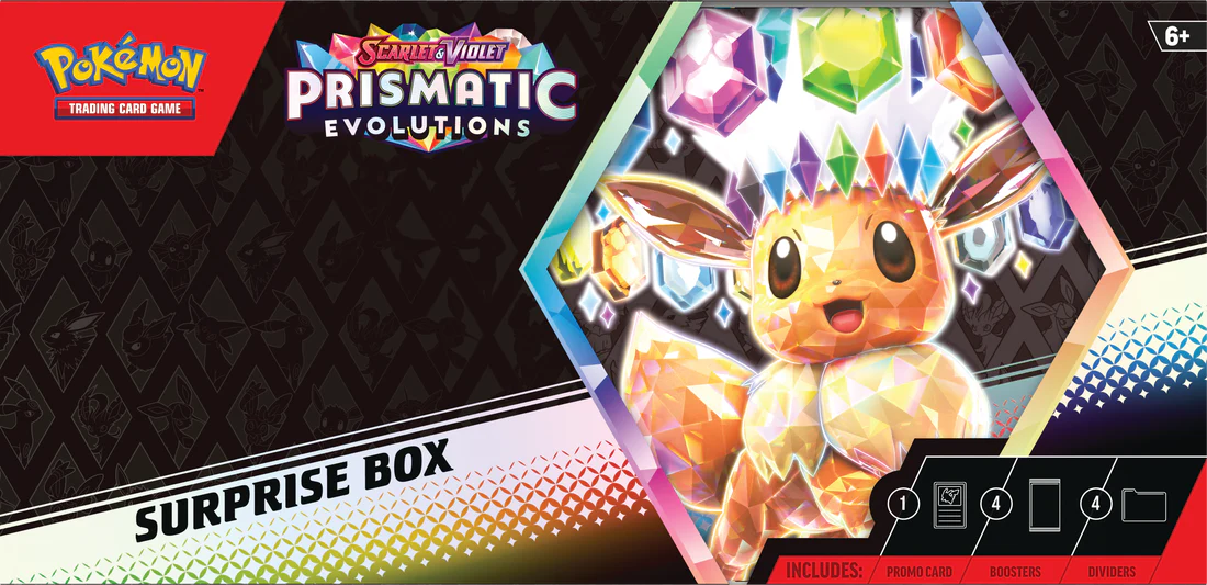 Pokemon TCG - Scarlet & Violet - Prismatic Evolutions - Surprise Box