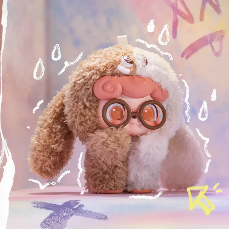 Q Kid Emotional Hairy Monsters Series Plush Blind Box