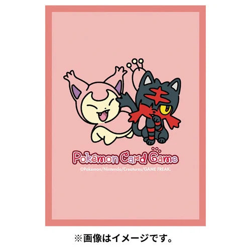 Pokemon Center Japan Official Sleeves: Skitty & Litten