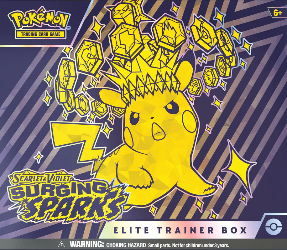 Pokemon TCG - Scarlet & Violet - Surging Sparks - Elite Trainer Box