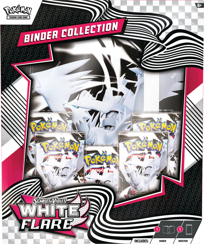 Pokemon TCG - Scarlet & Violet - White Flare Binder Collection