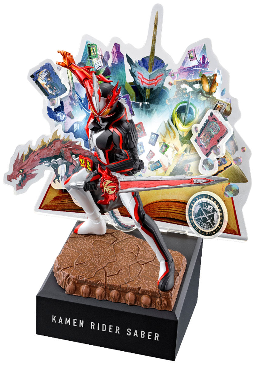 Bandai Spirits Ichiban Kuji - Worldlise - Kamen Rider Saber No.2 ft. Legend Kamen Rider - Prize A