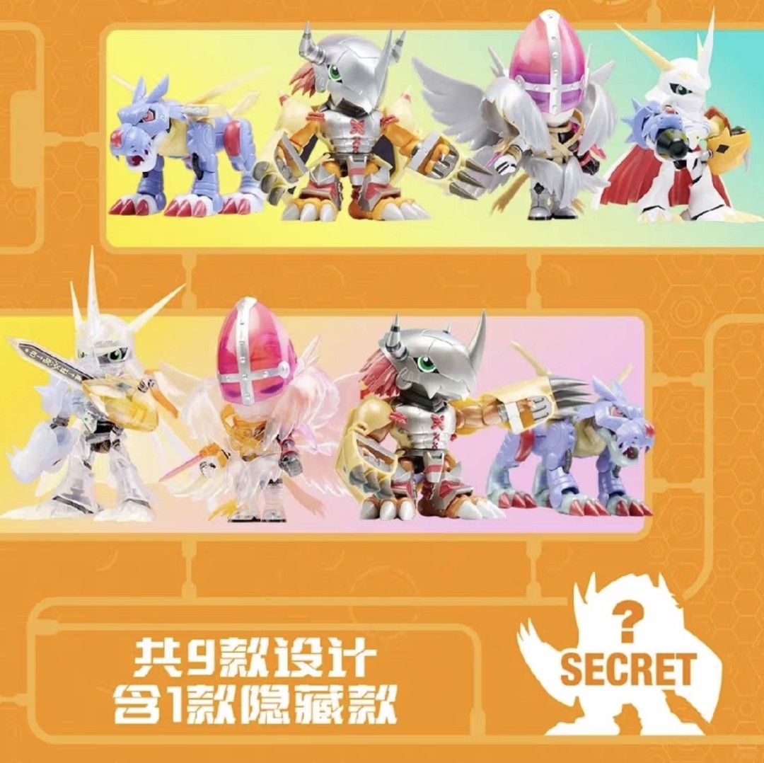 Digimon Adventure PlaBako Model Kit Vol. 1 Blind Box