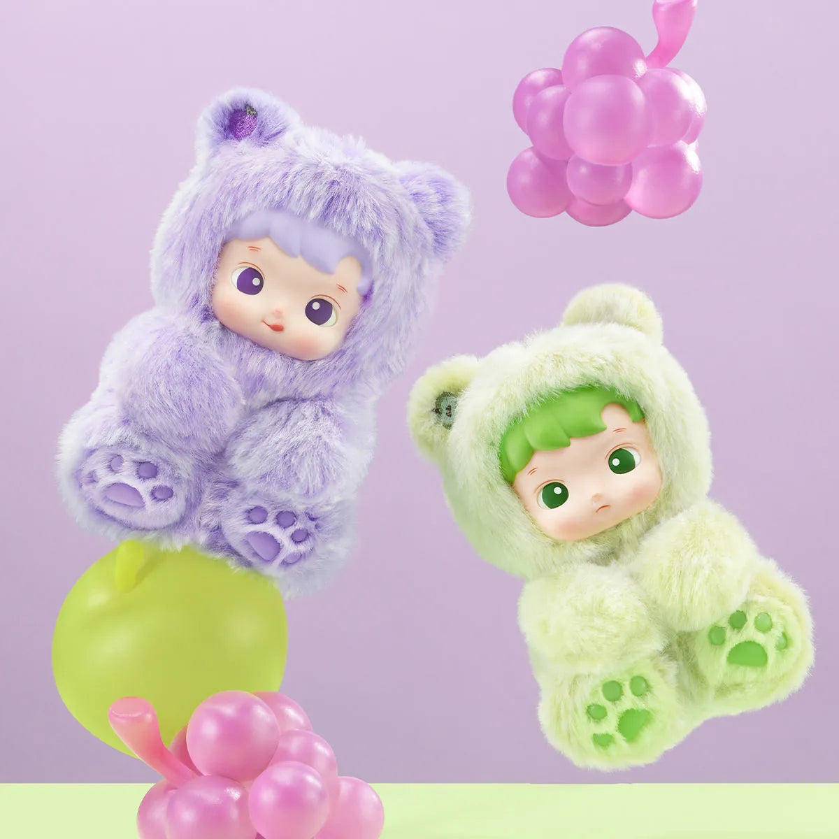 HACIPUPU Gummy Bear Series - Vinyl Plush Pendant Blind Box