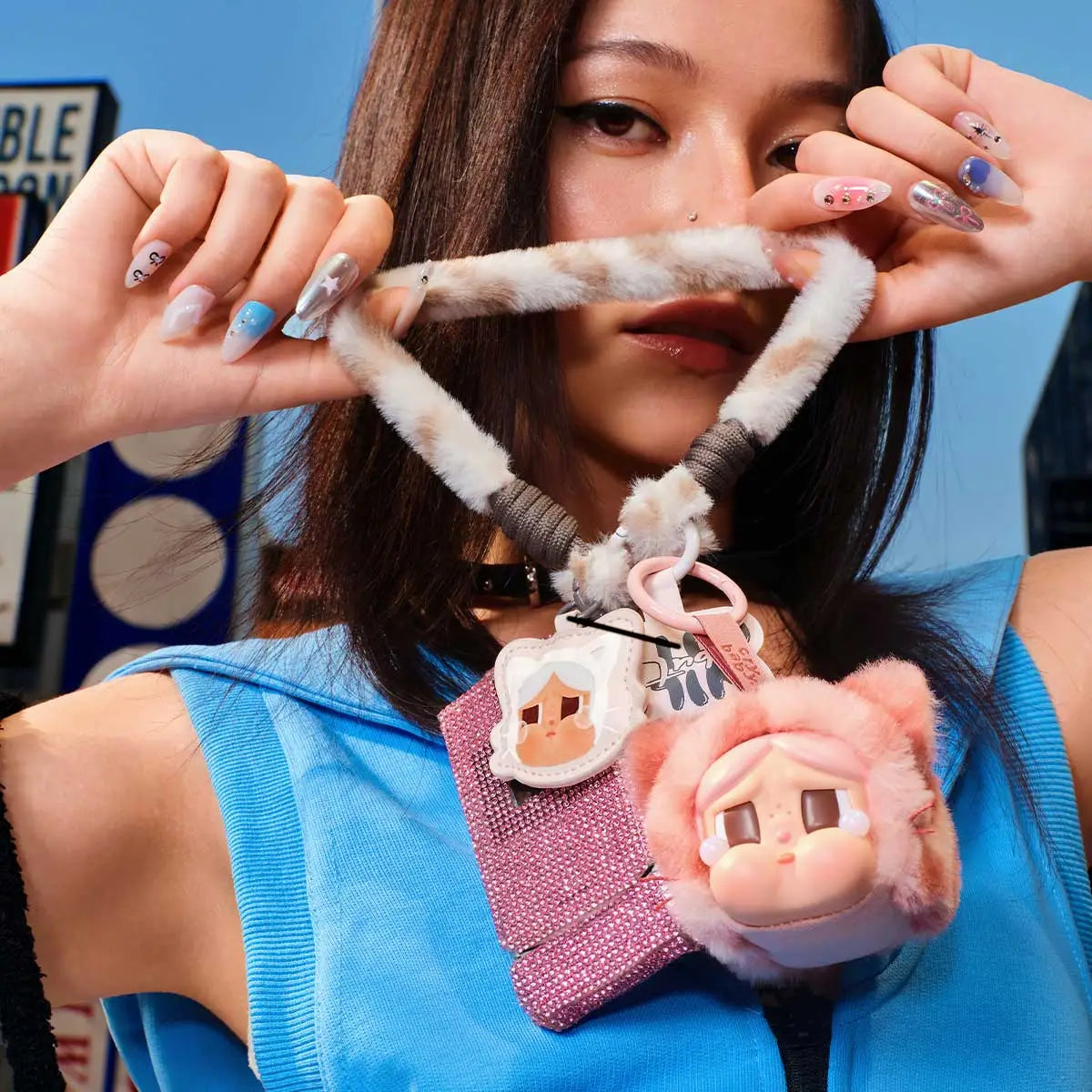 READY TO SHIP) Pop Mart CRYBABY Wild but Cutie Plush Pendant