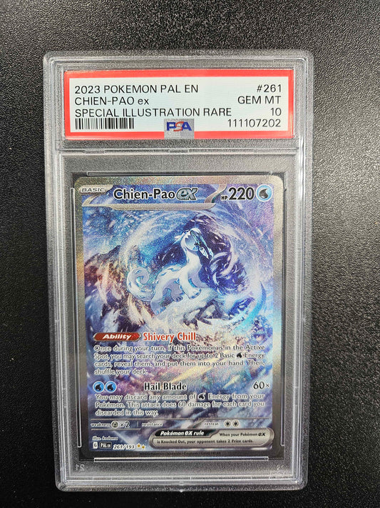 Chien-Pao (261/193 SIR) - 2023 PALDEA EVOLVED EN - PSA 10