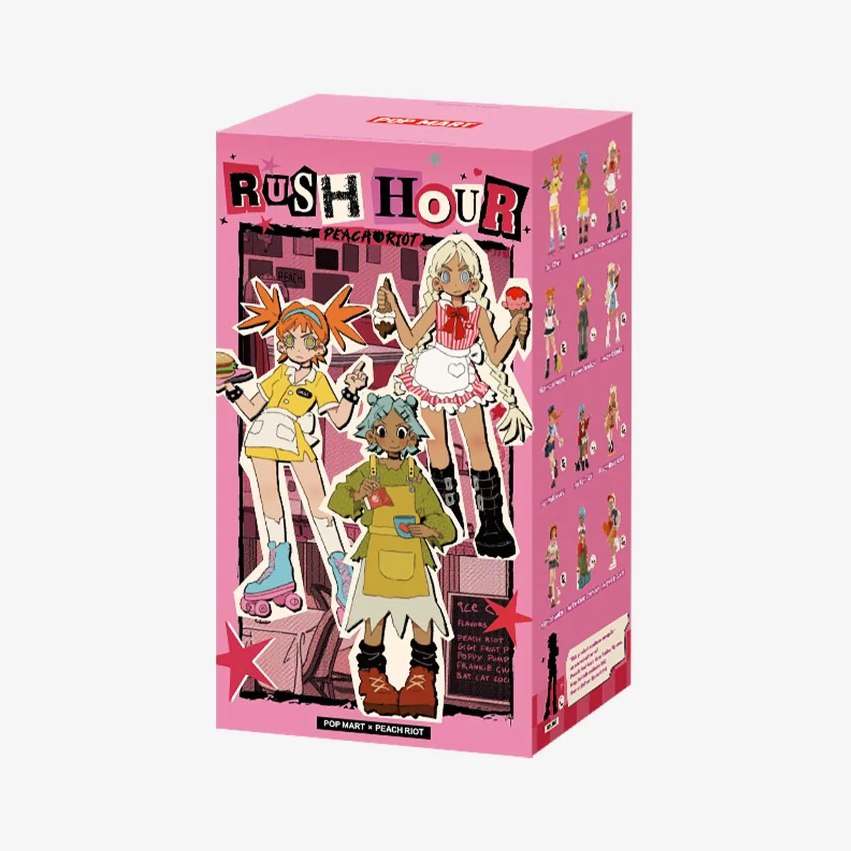 Peach Riot: Rush Hour Series Figures
