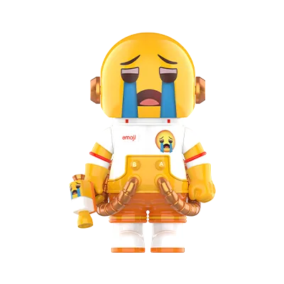 MEGA SPACE MOLLY 100% × emoji™ Series