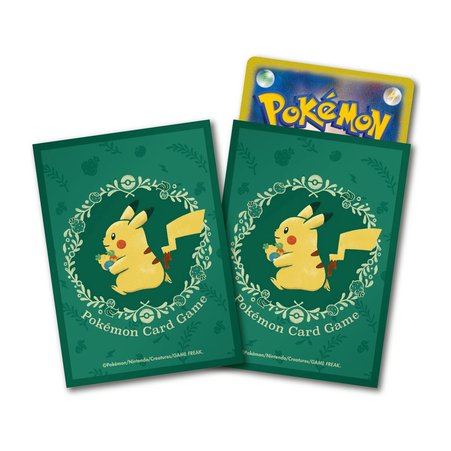 Pokemon Center Japan Official Sleeves: Berry Pikachu