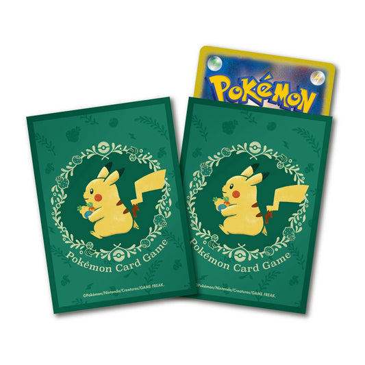 Pokemon Center Japan Official Sleeves: Berry Pikachu