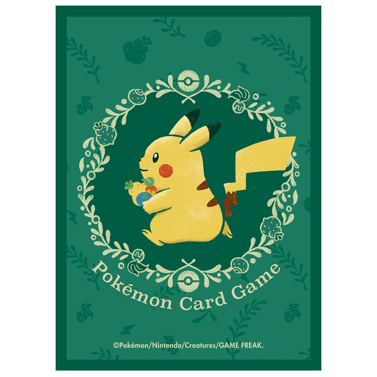 Pokemon Center Japan Official Sleeves: Berry Pikachu