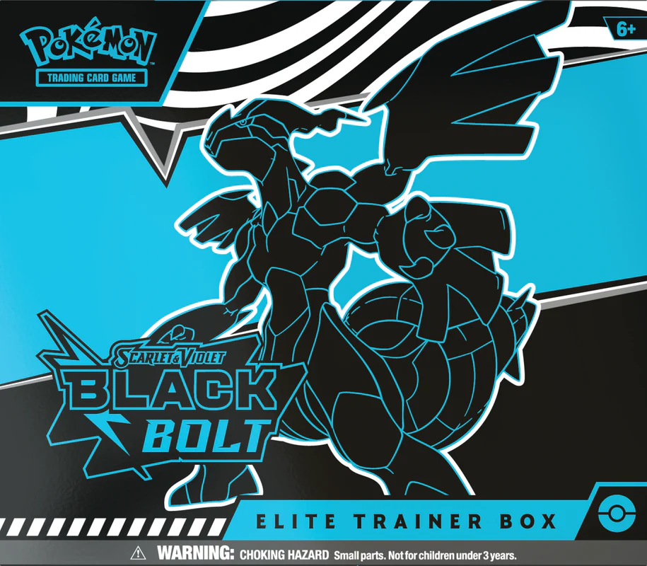 Pokemon TCG - Scarlet & Violet - Black Bolt - Elite Trainer Box