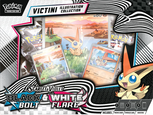 Pokemon TCG - Scarlet & Violet - Black Bolt & White Flare Victini Illustration Collection