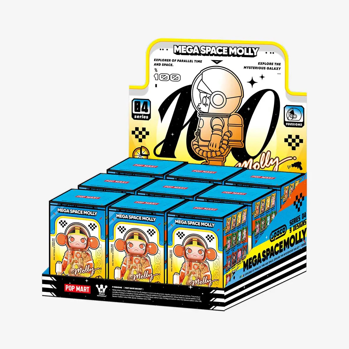 MEGA SPACE MOLLY 100% Series 4 Figures