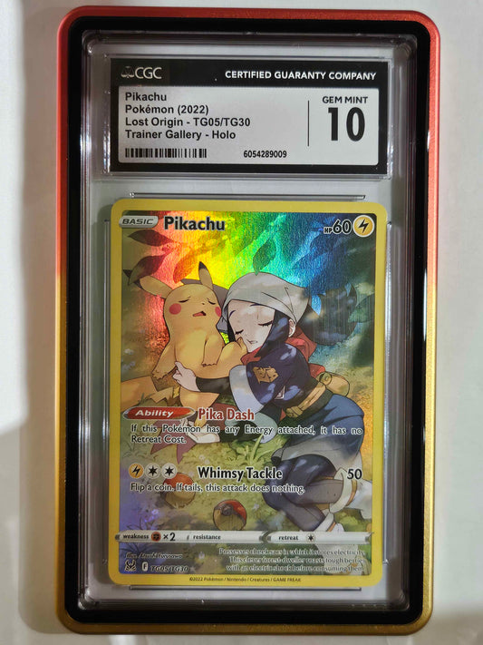 Pikachu (TG05/TG30) - 2022 SWSH Lost Origin EN - CGC 10