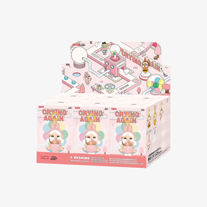 CRYBABY Crying Again Series - Vinyl Face Plush Blind Box